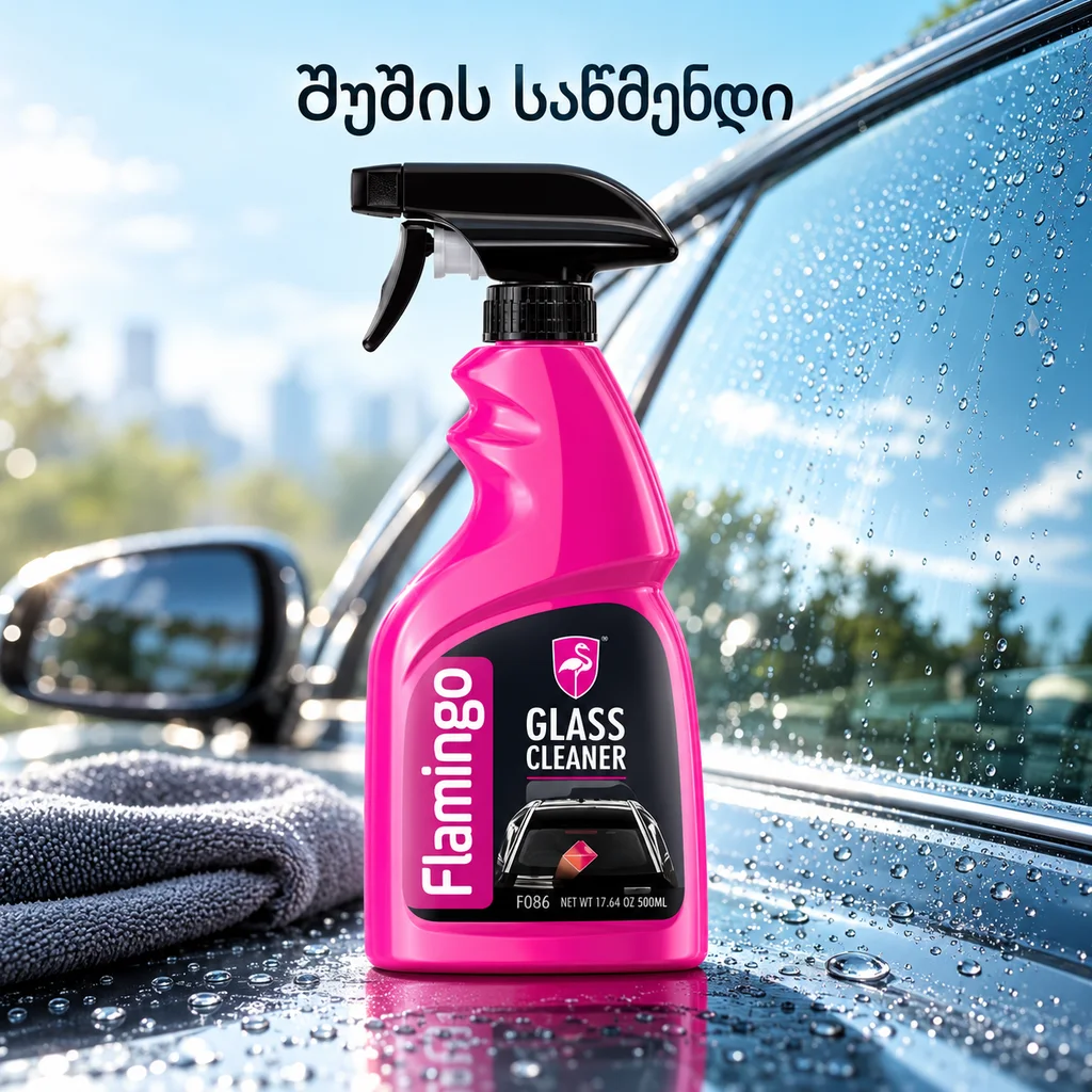 GLASS CLEANER (500ML) - შუშის საწმენდი