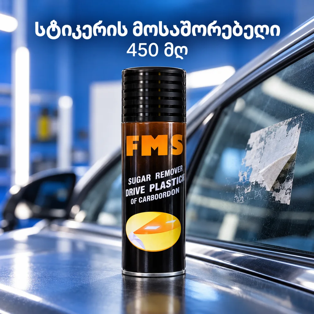 სტიკერის მოსაშორებელი / STIKER REMOVER 450ML