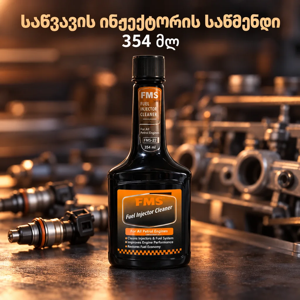 საწვავის ინჟექტორის საწმენდი / FUEL INJECTOR CLEANER 354ML