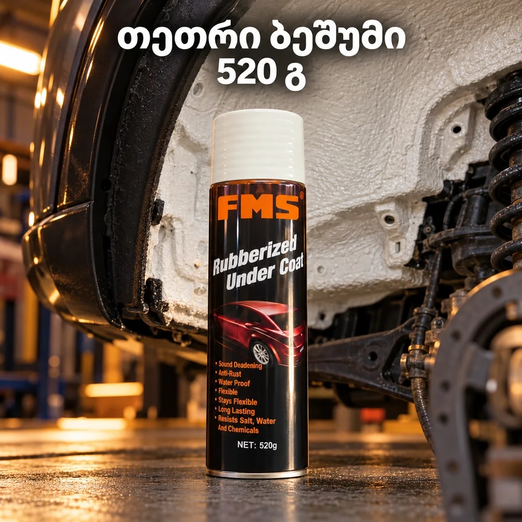 თეთრი ბეშუმი / RUBBERIZED UNDERCOATING(520G) WHITE
