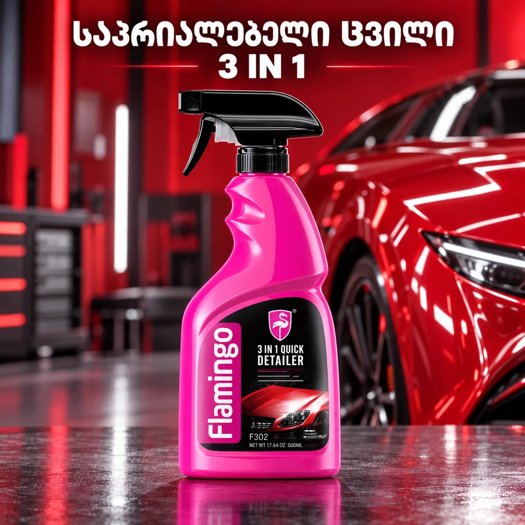 3 IN 1 QUICK DETAILER (500ML) - საპრიალებელი ცვილი
