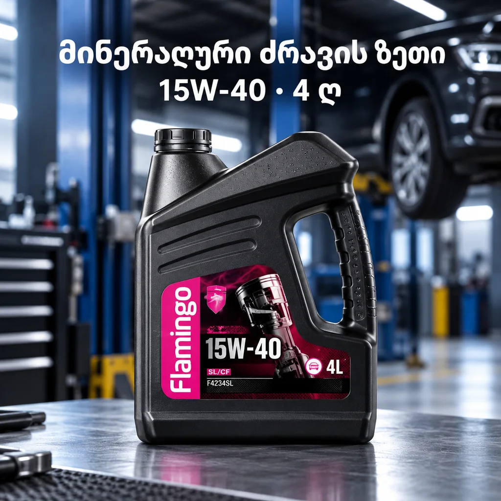 MIERAL MOTOR OIL 15W-40 SL/CF 4000 ML