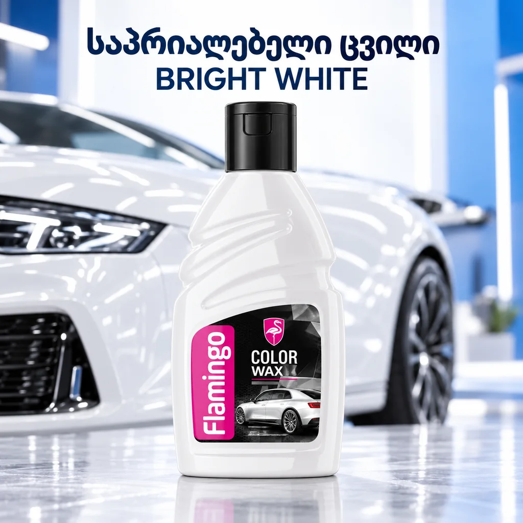 BRIGHT WHITE WAX (410ML) - საპრიალებელი ცვილი