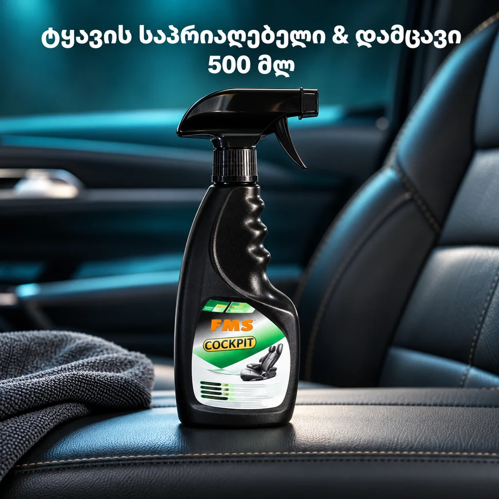ტყავის საპრიალებელი & დამცავი / LEATHER POLISH PROTECTION 500ML