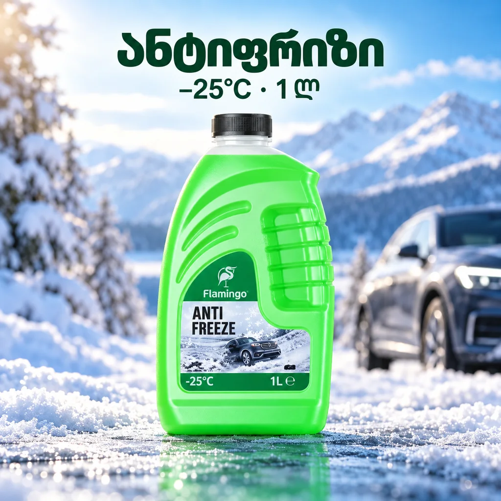 ANTIFREEZE - GREEN-25℃ 1000 ML