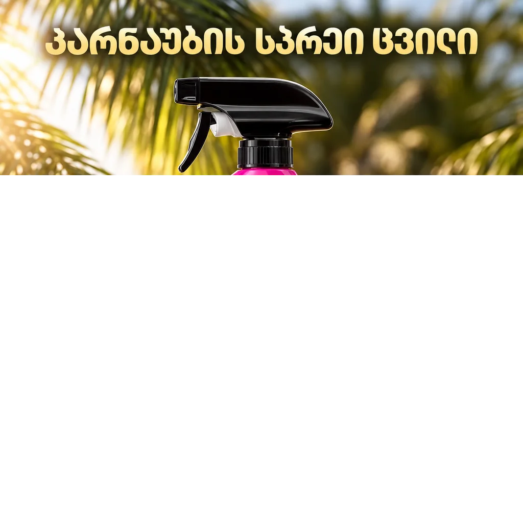 CAUNAUBA SPRAY WAX (500ML) - სპრეი ცვილი