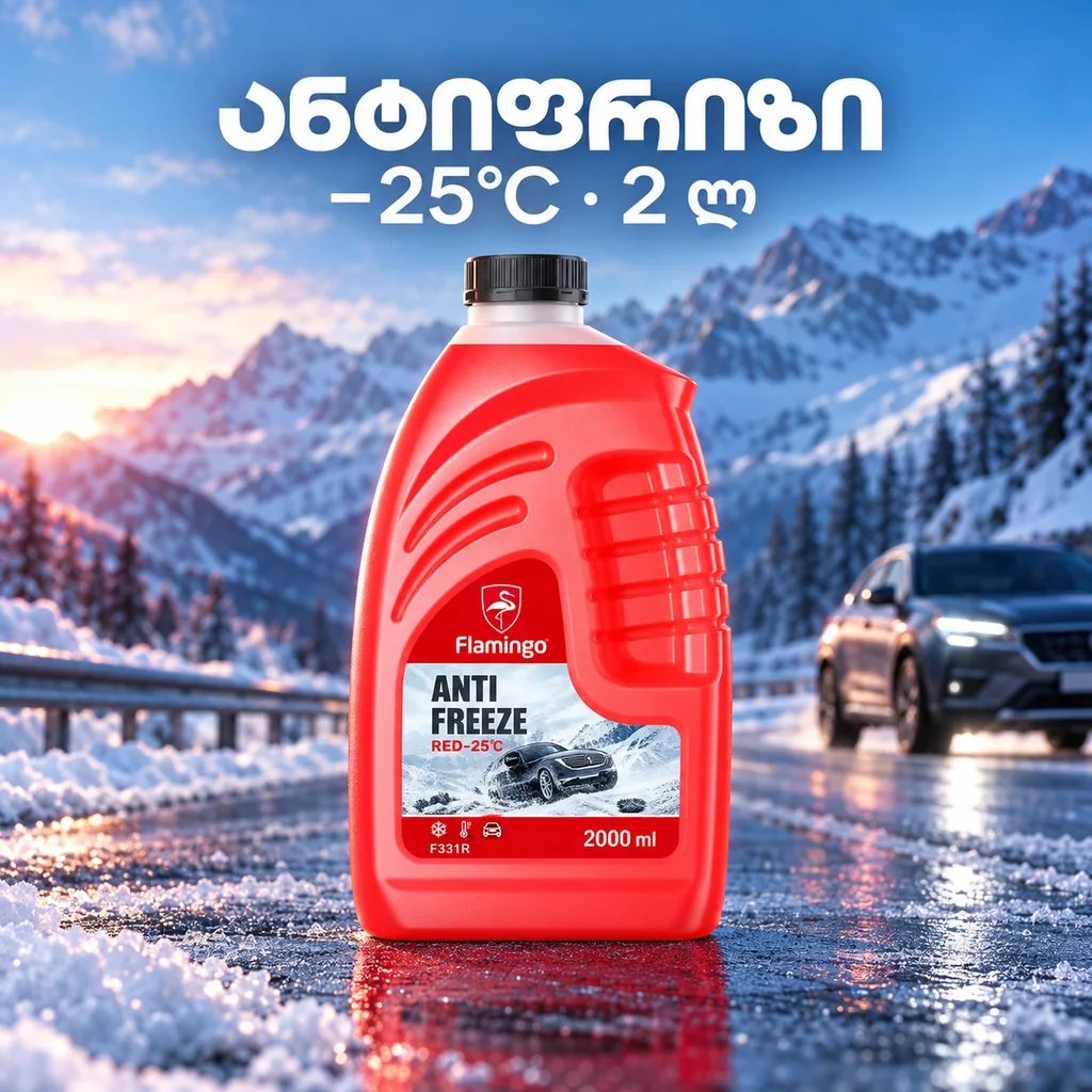 ANTIFREEZE - RED-25℃ 2000 ML