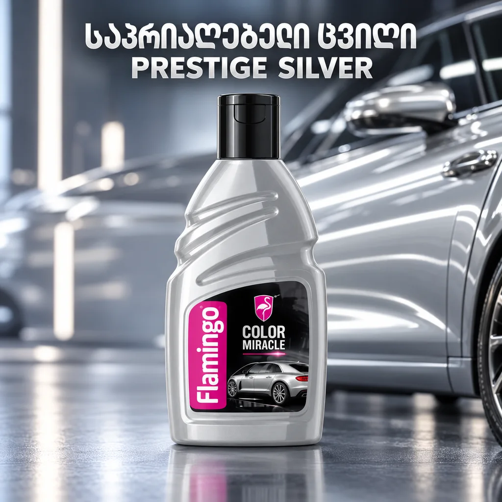 PRESTIGE SILVER WAX (410ML) - საპრიალებელი ცვილი