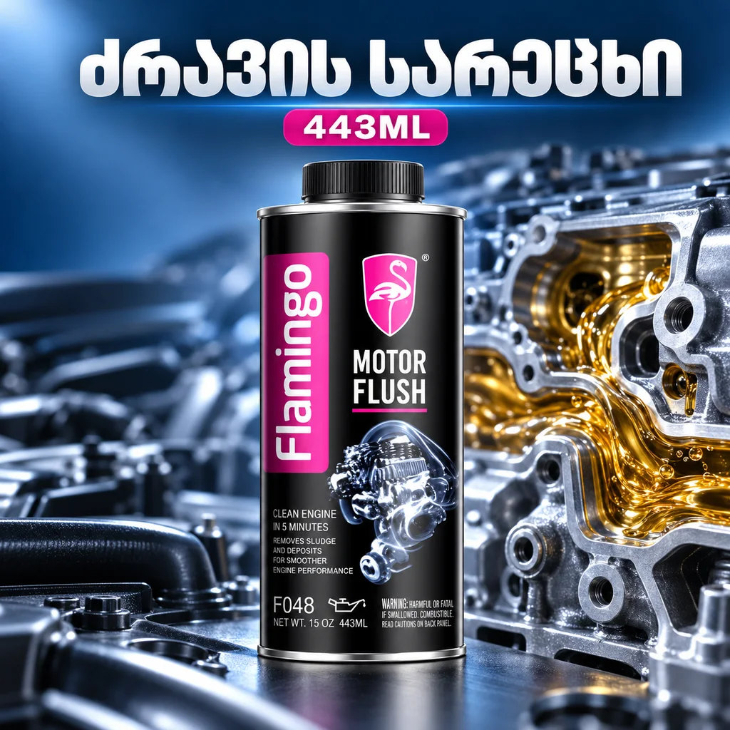 5-MIN MOTOR FLUSH (443ML) - ძრავის სარეცხი
