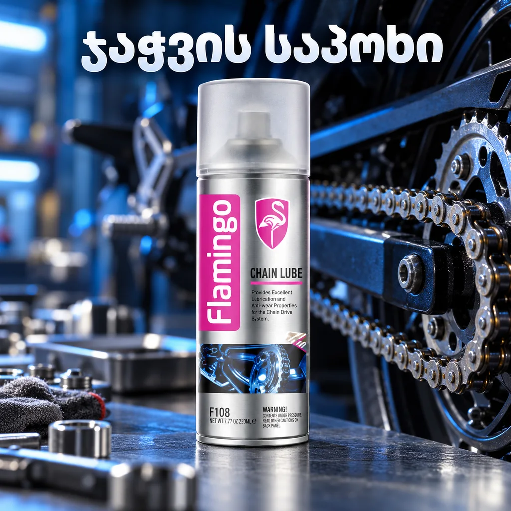 CHAIN LUBE (220ML) - თხევადი ტაოტი