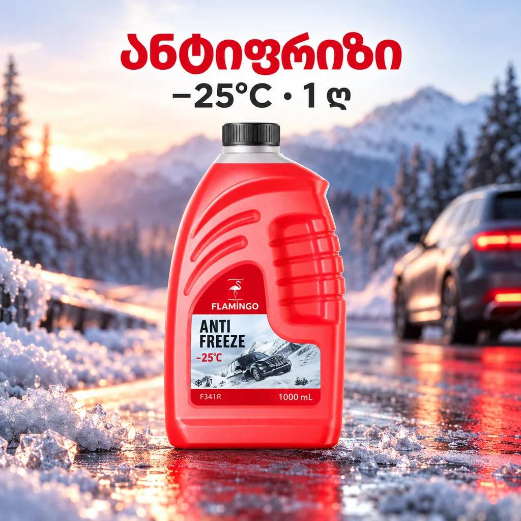 ANTIFREEZE - RED-25℃ 1000 ML