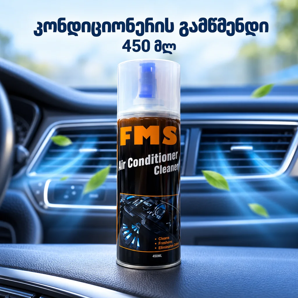 AIR CONDITIONER CLEANER 450ML - კონდიციონერის გამწმენდი