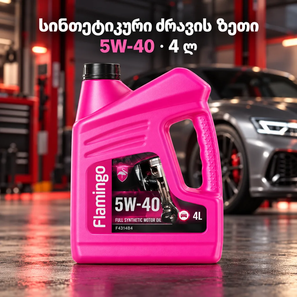 FULL SYNTHETIC MOTOR OIL 5W-40 A3/B4 4000 ML