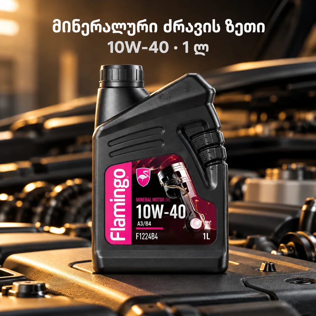 MINERAL MOTOR OIL 10W- 40 A3/B4 1000 ML