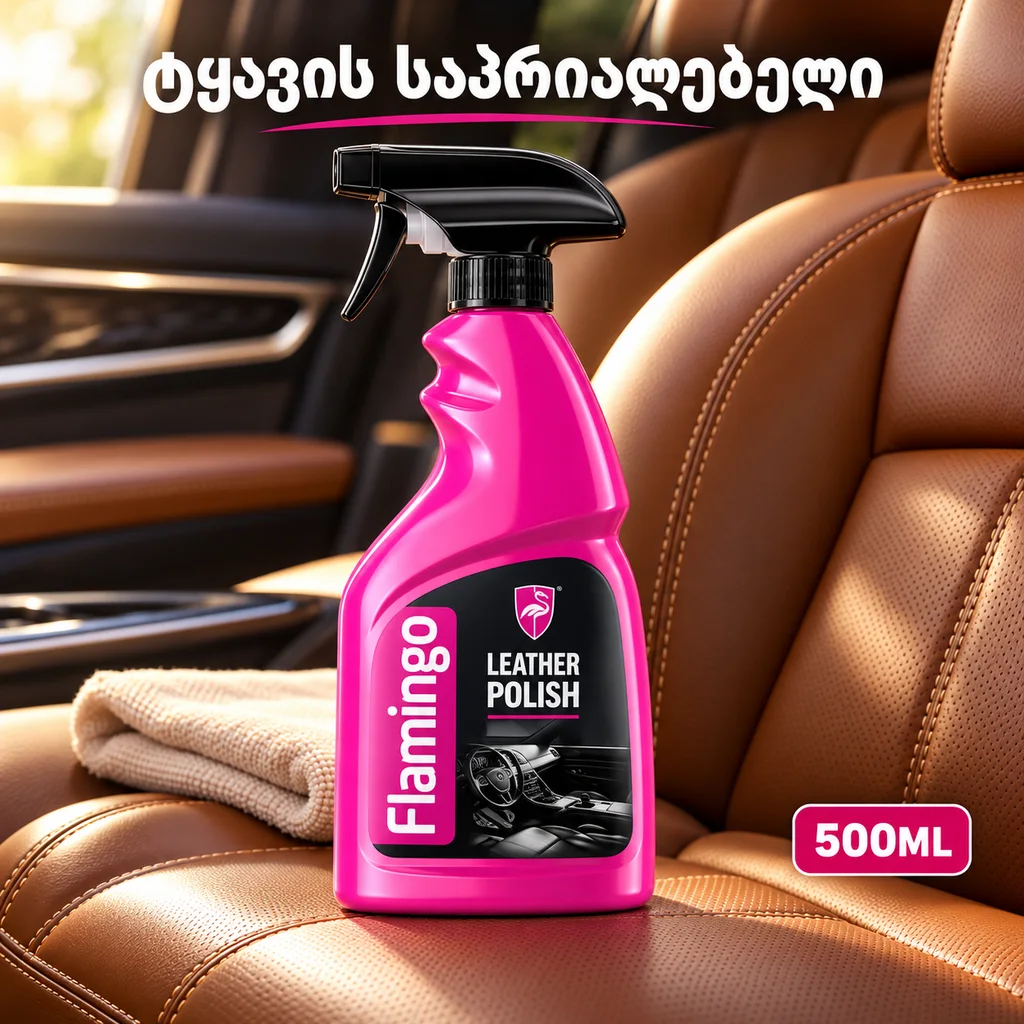 LEATHER POLISH (500ML) - ტყავის საპრიალებელი