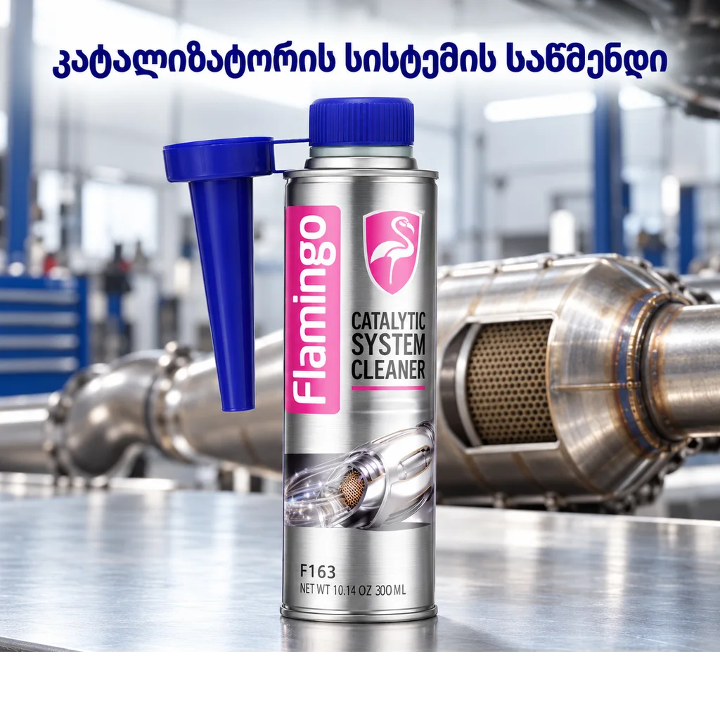 CATALYTIC SYSTEM CLEANER 300 ML - კატალიზატორის სისტემის საწმენდი