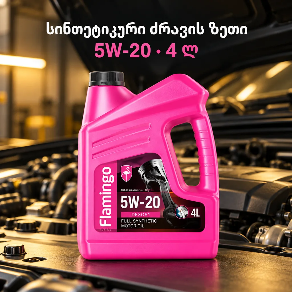 FULL SYNTHETIC MOTOR OIL 5W-20 DEXOS1 4000 ML