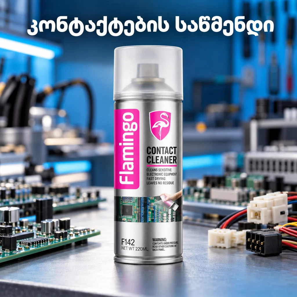 ELECTRONIC CONTACT CLEANER (220ML) - კონტაქტების საწმენდი