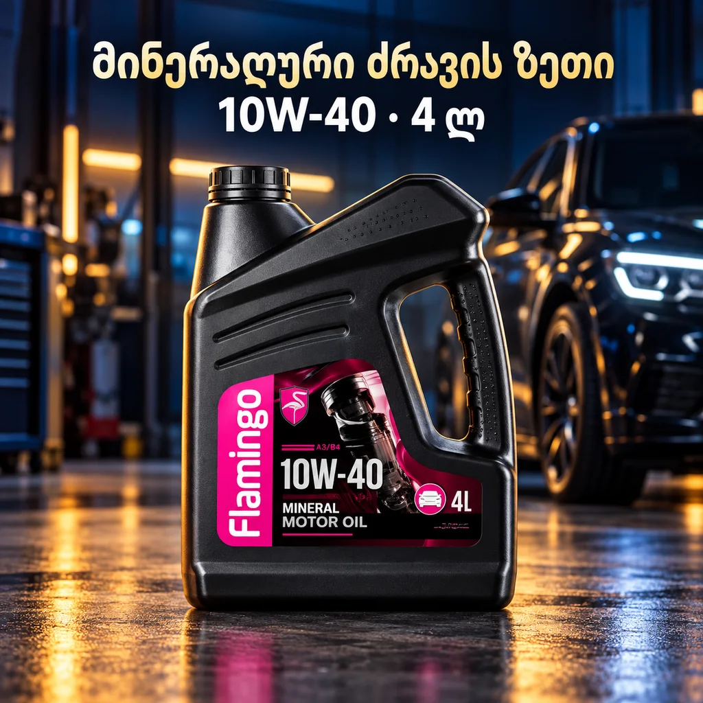 MINERAL MOTOR OIL 10W- 40 A3/B4 4000 ML