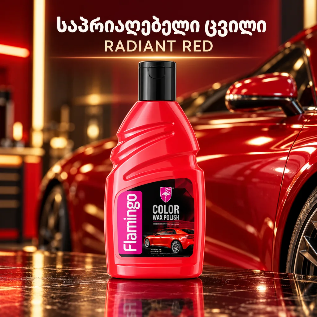 RADIANT RED WAX (410ML) - საპრიალებელი ცვილი