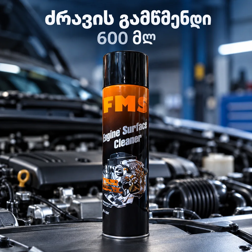 ENGINE SURFACE CLEANER 600ml - ძრავის გამწმენდი