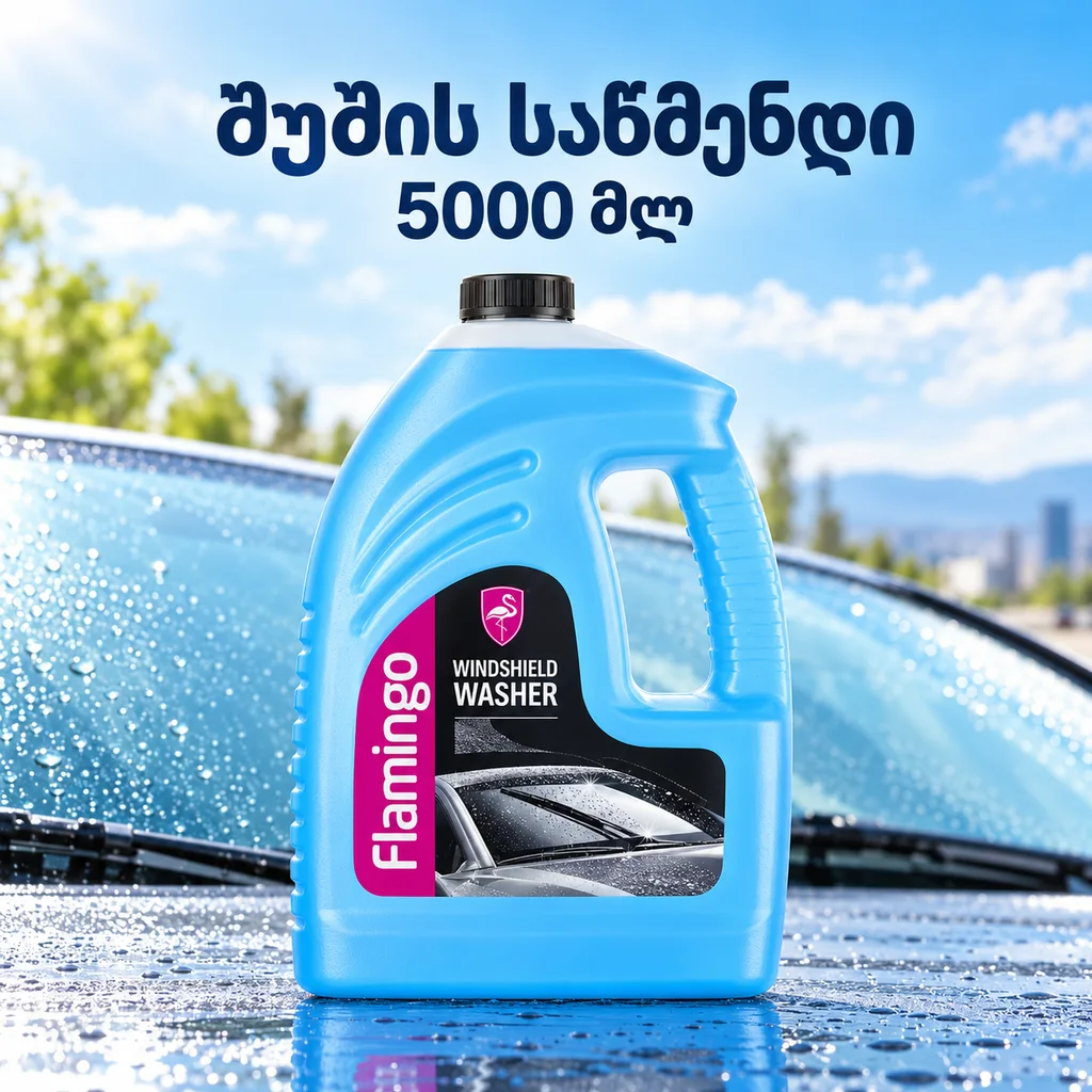 WINDSHIELD WASHER (5000ML) - შუშის საწმენდი