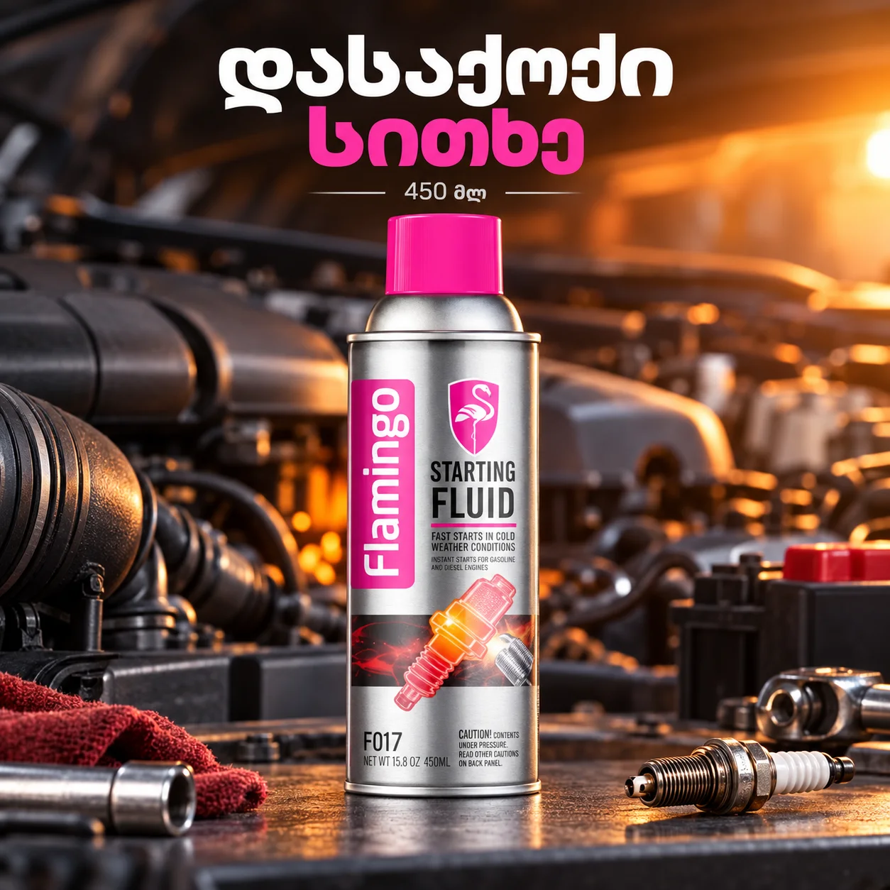 STARTING FLUID (450ML) - დასაქოქი სითხე