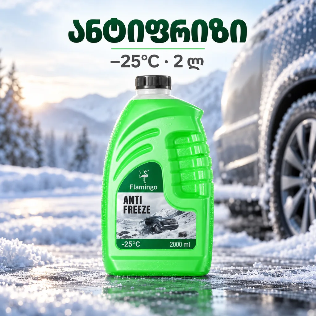 ANTIFREEZE - GREEN-25℃ 2000 ML