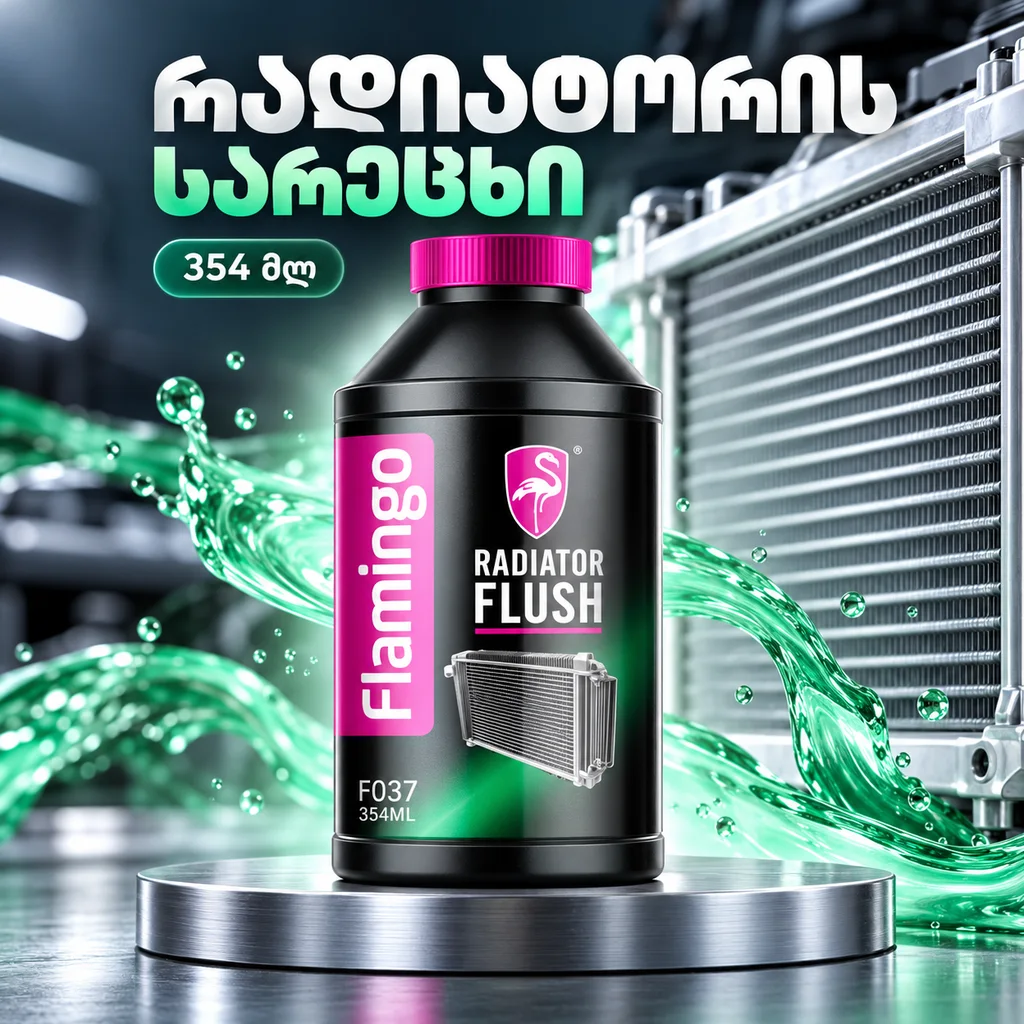 RADIATOR FLUSH (354ML) - რადიატორის სარეცხი