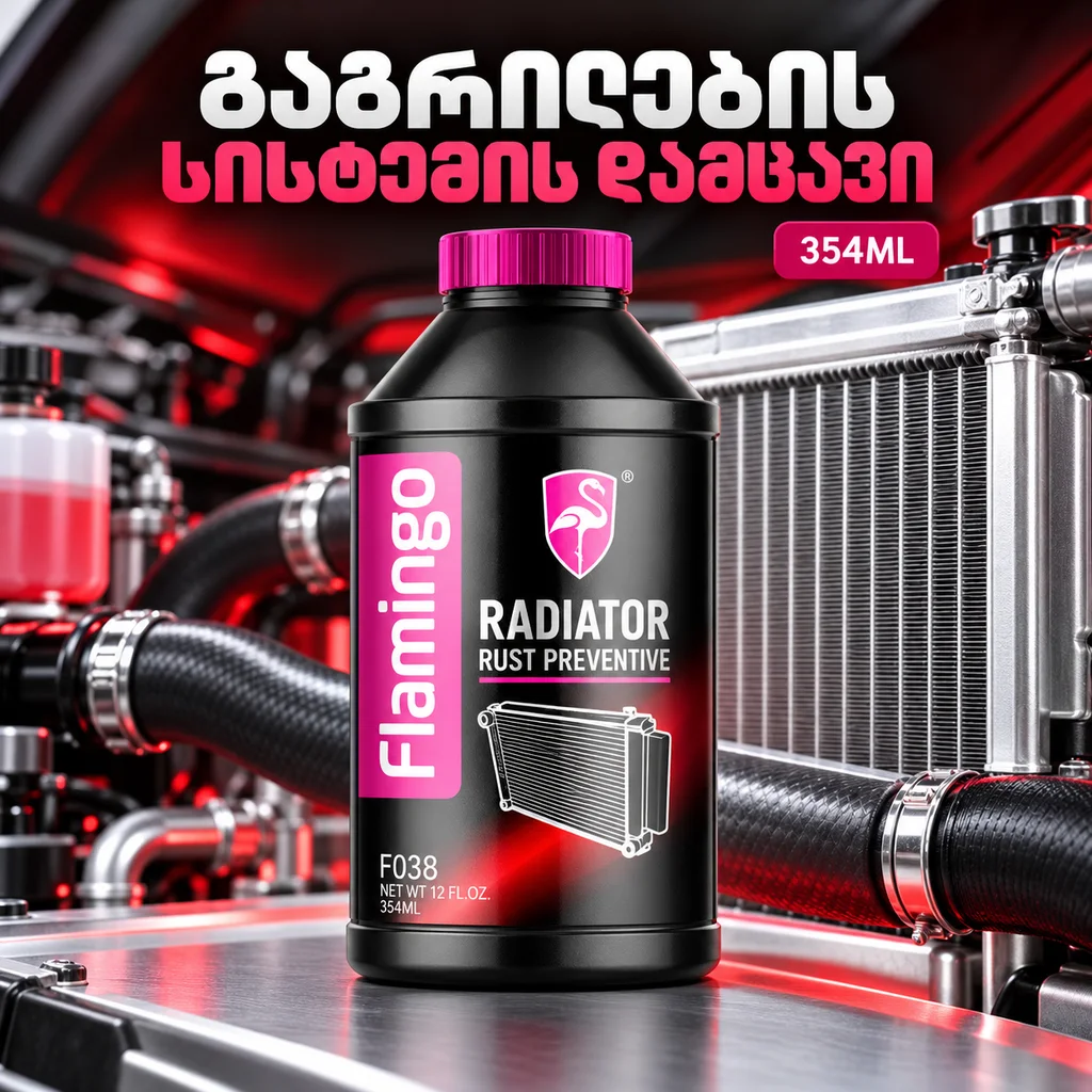 RADIATOR RUST PREVENTIVE (354ML) - გაგრილების სისტემის დამცავი
