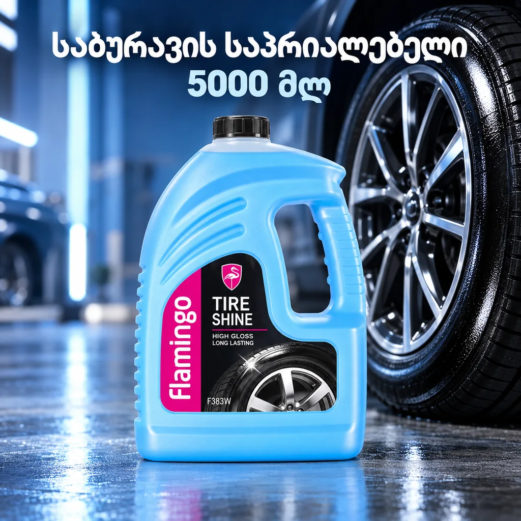 TIRE SHINE (5000ML) - საბურავის საპრიალებელი