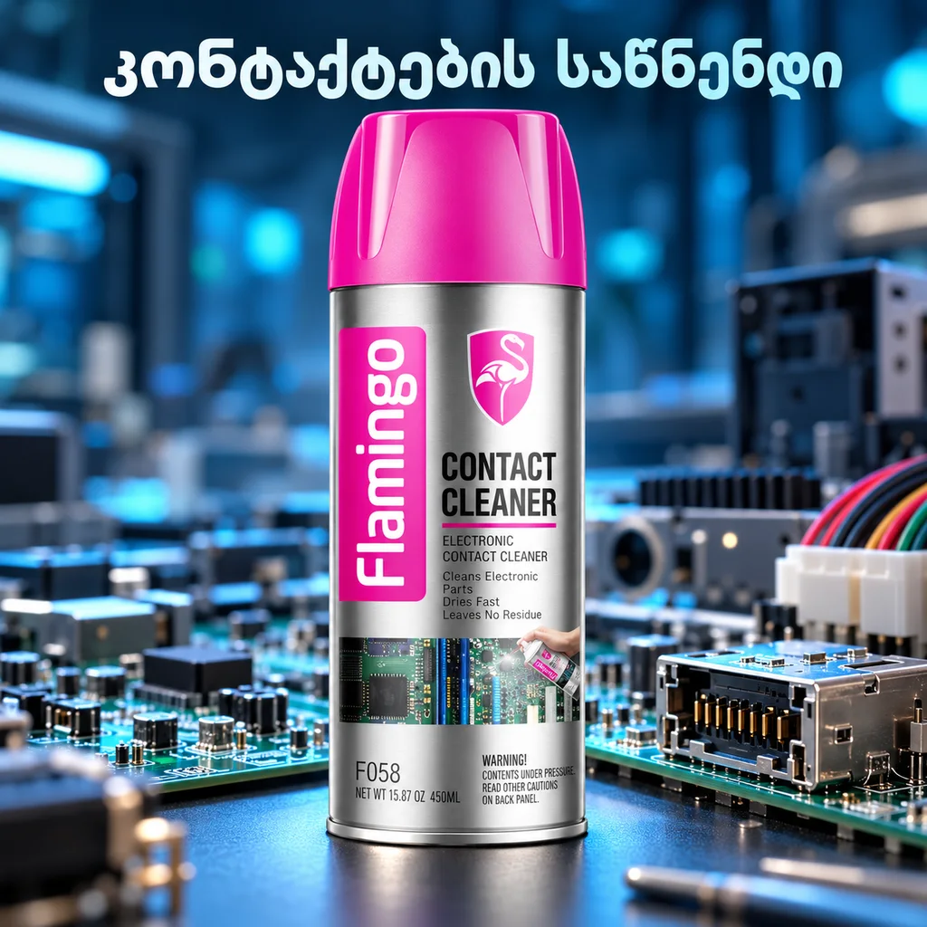 ELECTRONIC CONTACT CLEANER (450ML) - კონტაქტების საწნენდი
